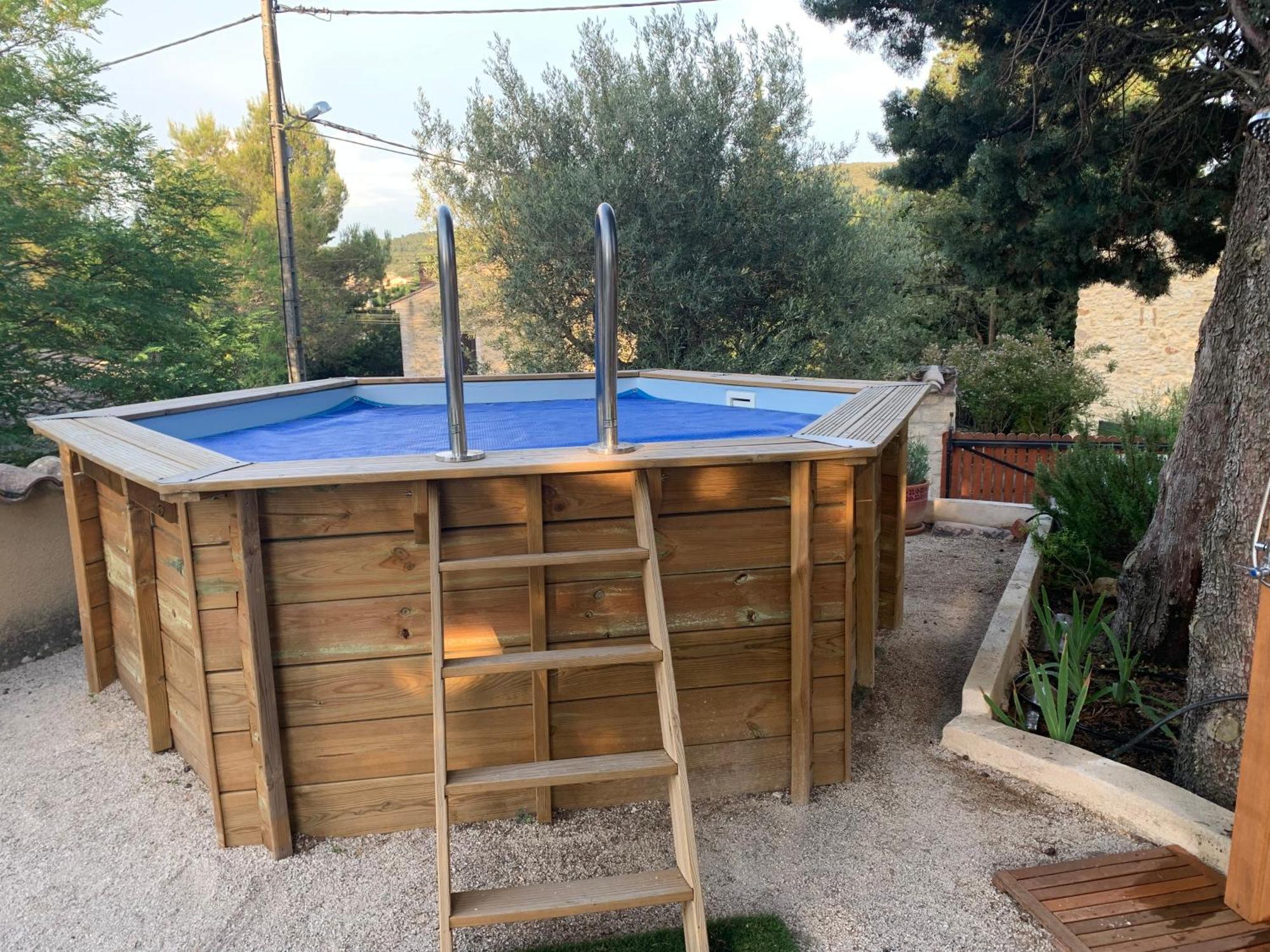 Provence Dream Chalet Uchaux Bagian luar foto